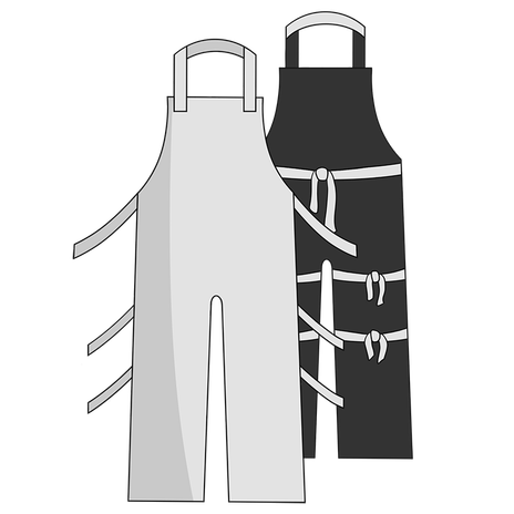 Otterlayer aluminized apron A52-ACF