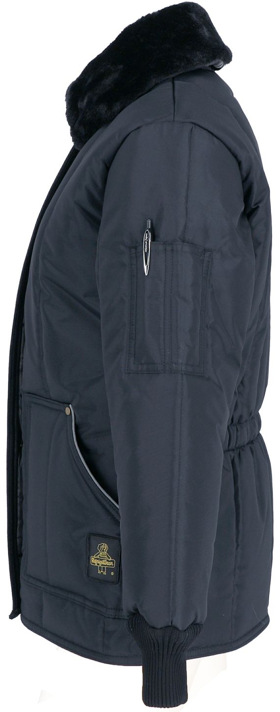 RefrigiWear 0323 Iron-Tuff Womens Cold Weather Work Coat Left