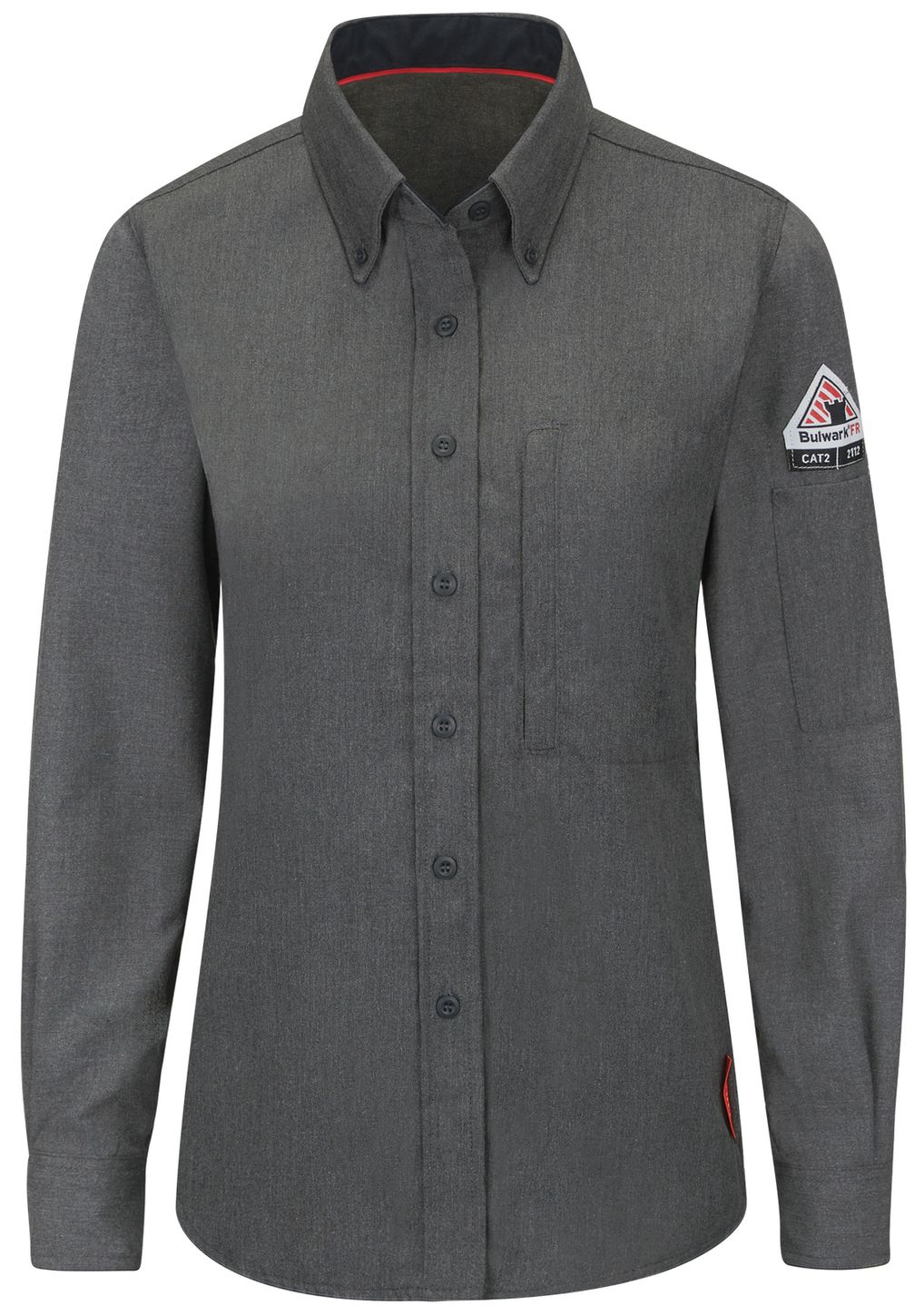 bulwark-fr-women-s-shirt-qs51-comfort-woven-lightweight-dark-grey-front.jpg