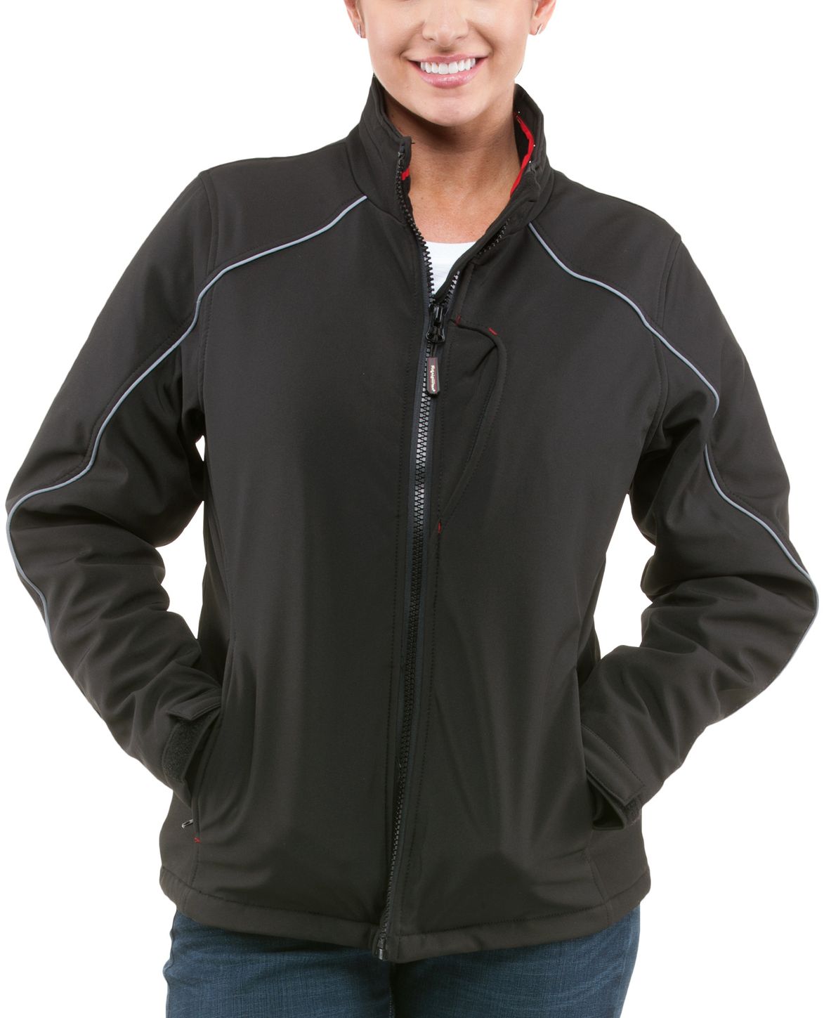 RefrigiWear 0493 Softshell Womens Winter Work Jacket Example Front