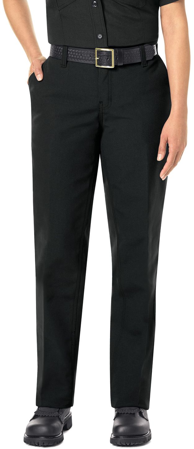 Workrite FR Women's Pants FP51 Classic Firefighter Black Example Front