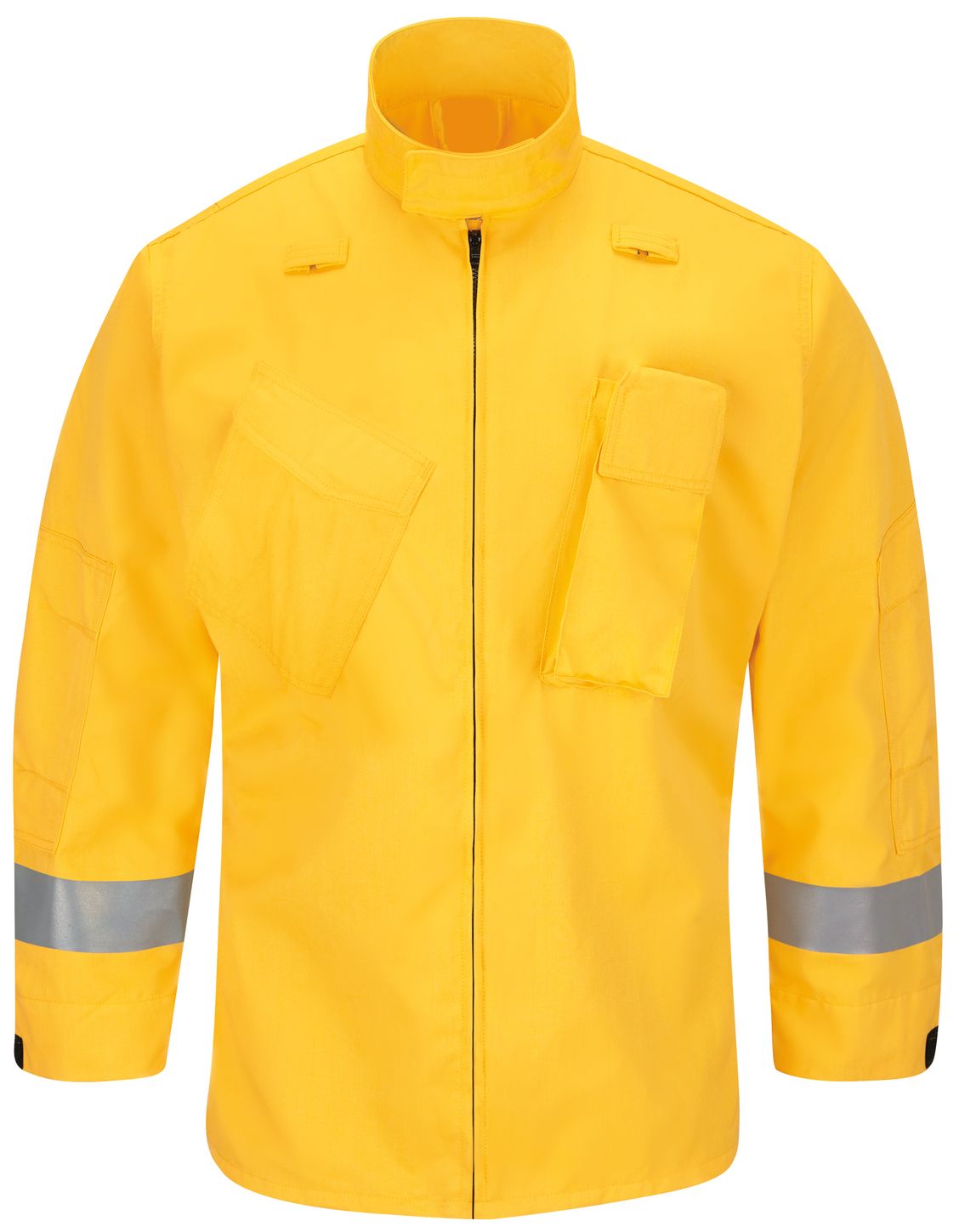 Workrite FR Jacket FW81, Relaxed Fit Wildland Yellow Front