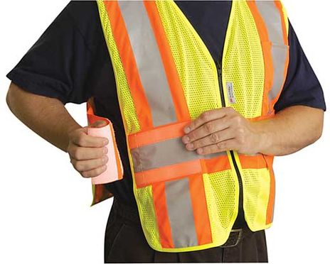 Occunomix LUX-SC2TZ OccuLux High Vis Vest Back