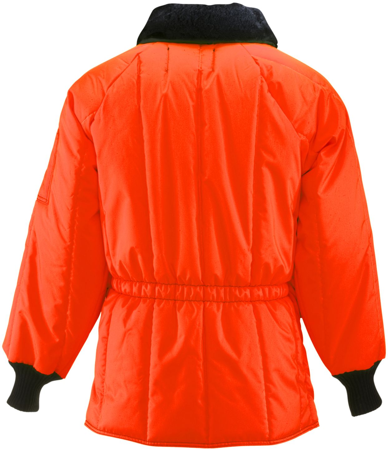 RefrigiWear 0358HV HiVis Iron-Tuff Siberian Coat Orange Back
