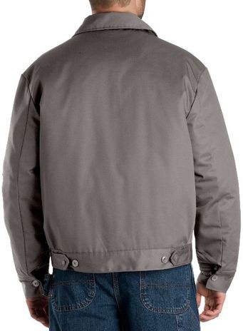 Dickies Men's Outerwear - Lined Eisenhower Jacket TJ15 - Silver