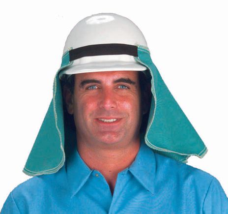 Chicago Protective 688 Fire Resistant Cotton Spark Deflector, Over The Cap Mount