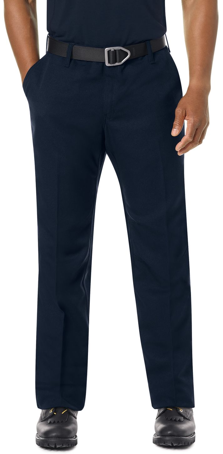 Workrite FR Pants FP30 Wildland Dual-Compliant Uniform Midnight Navy Example Front