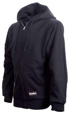 RefrigiWear Cold Weather Apparel - Thermal Sweatshirt 0487 - Black