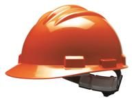 Bullard S61R High Density Polyethylene Orange Hard Hat
