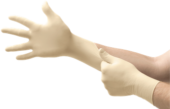Ansell Conform Latex Disposable Gloves 69-210 - Lightly Powdered