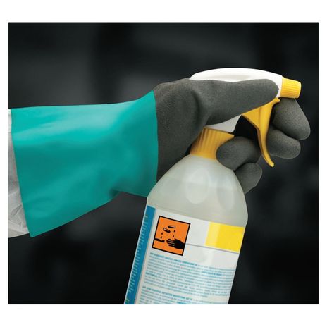 Ansell AlphaTec Supported Nitrile Gloves 58-530B Spray
