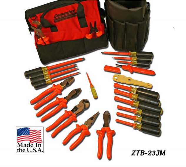 Cementex ZTB-23JM Insulated Tool Kit In Soft Case, 23PC
