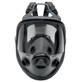 Honeywell North Safety 5400 Series Respirator Full Face Mask 54001 Economical Elastomeric Front