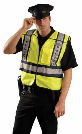Occunomix LUX-PSP Public Safety Police Hi-Vis Vest