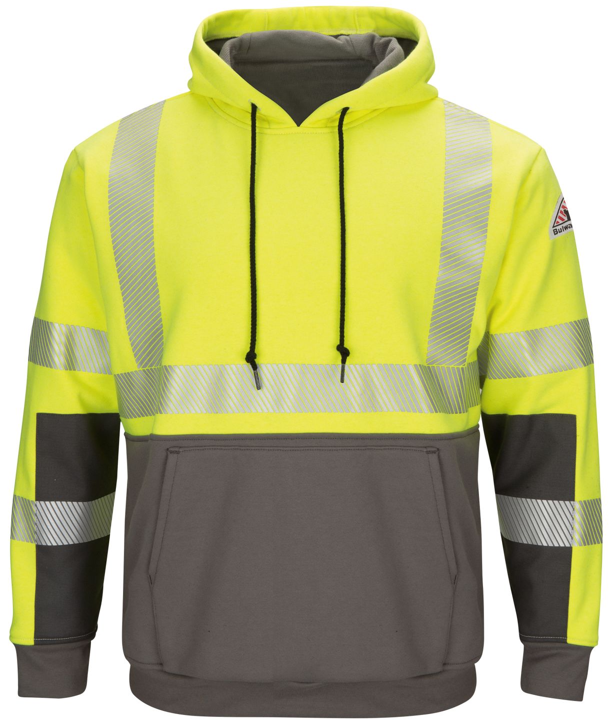 bulwark-fr-hi-visibility-sweatshirt-smb4-color-block-pullover-fleece-yellow-green-front.jpg