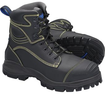 102045 Tuf D-Ring Chukka And Scuff Cap Safety Boot With Steel Toe & Midsole 