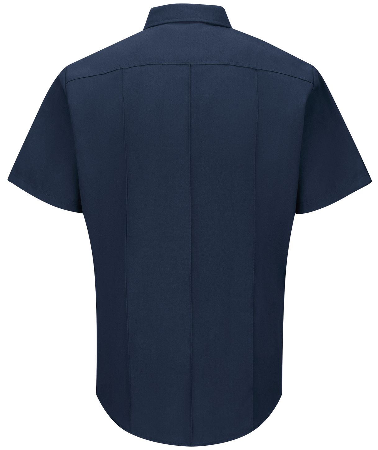 Workrite FR Firefighter Shirt FSF2 Classic Short Sleeve Navy Back