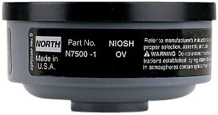 North Safety N75001L Organic Vapor Cartridges for Respirator