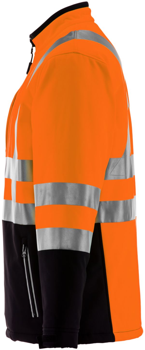 Unisex Hi Vis Soft Shell Jacket