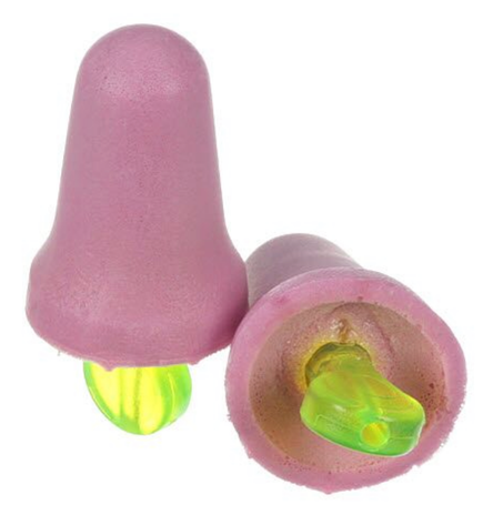 3M Peltor No-Touch Foam Ear Plugs P2000 Back