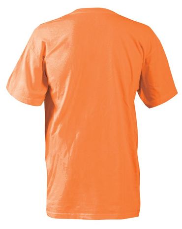 Occunomix LUX-300P Classic Cotton Short Sleeve T-Shirt w/Pocket Orange Back