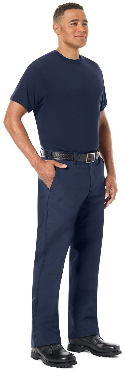 Workrite FR Pants FP50 Classic Firefighter Navy Example Right