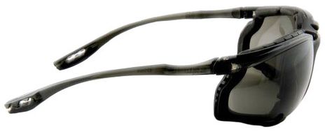 3M Virtua CCS Protective Safety Glasses with Foam Gasket and Anti-Fog Lenses Grey Lens Side
