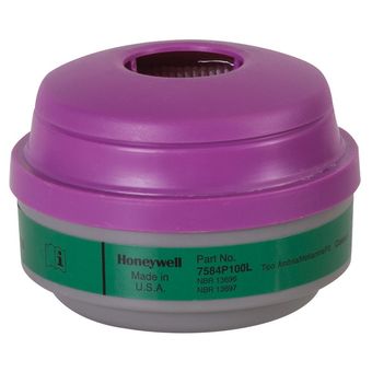 Honeywell North Safety 7584P100L Ammonia And Methylamine Cartridges With P100 Filters N Series
