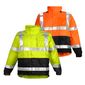 Tingley Icon™ Class 3 Hi Vis Waterproof Work Jacket - Polyurethane on Polyester, with Attached Hood