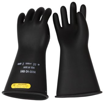 Salisbury Lineman's Insulating Rubber Gloves Class 2 E2