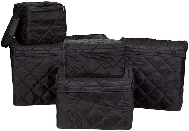 Refrigiwear 4' x 6' Black Insulated Standard Blanket 150BLBLK4X6