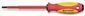 Knipex Tools Insulated Slotted Screwdriver 7/32" Tip 9T 53705