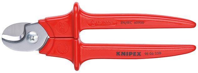 Knipex Coltello Per Elettricisti 98 56 SB – Lama Intercambiabile 190 Mm, Impugnatura Antiscivolo, Certificato VDE