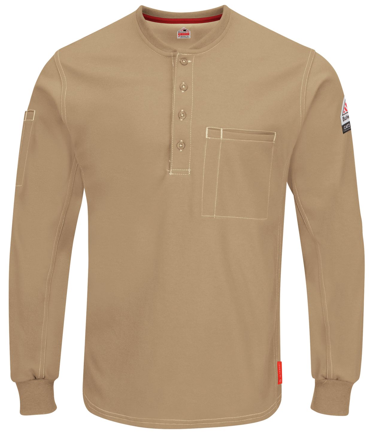 bulwark-fr-henley-qt40-iq-series-comfort-plus-knit-khaki-front.jpg