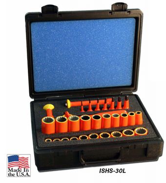 Cementex ISHS-30L Insulated Socket Hex Kit, 30PC