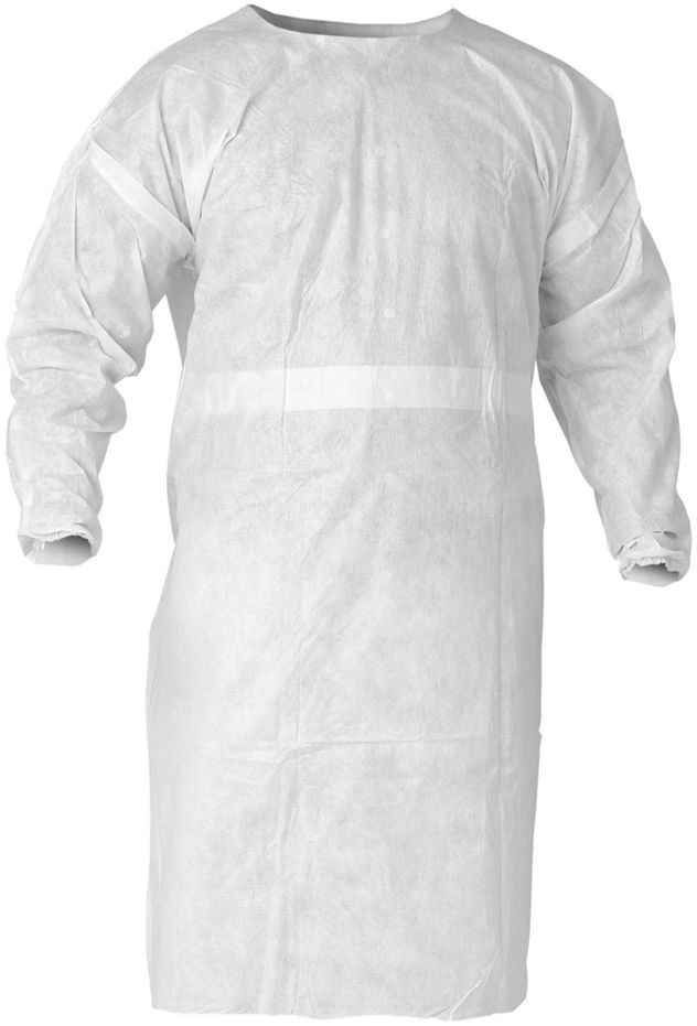 Kimberly Clark Kleenguard Breathable White Smock A20