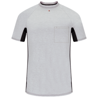 Bulwark-fr-mps4-short-sleeve-base-layer-grey-front
