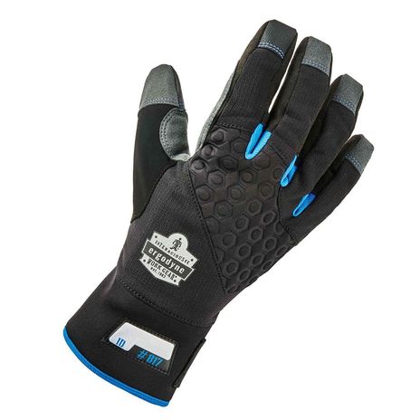 Ergodyne ProFlex 815 QuickCuff Mechanics Gloves - Large EGO17204, EGO 17204  - Office Supply Hut