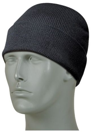 Refrigiwear 0045RBLKOSA R Watch Cap, Black