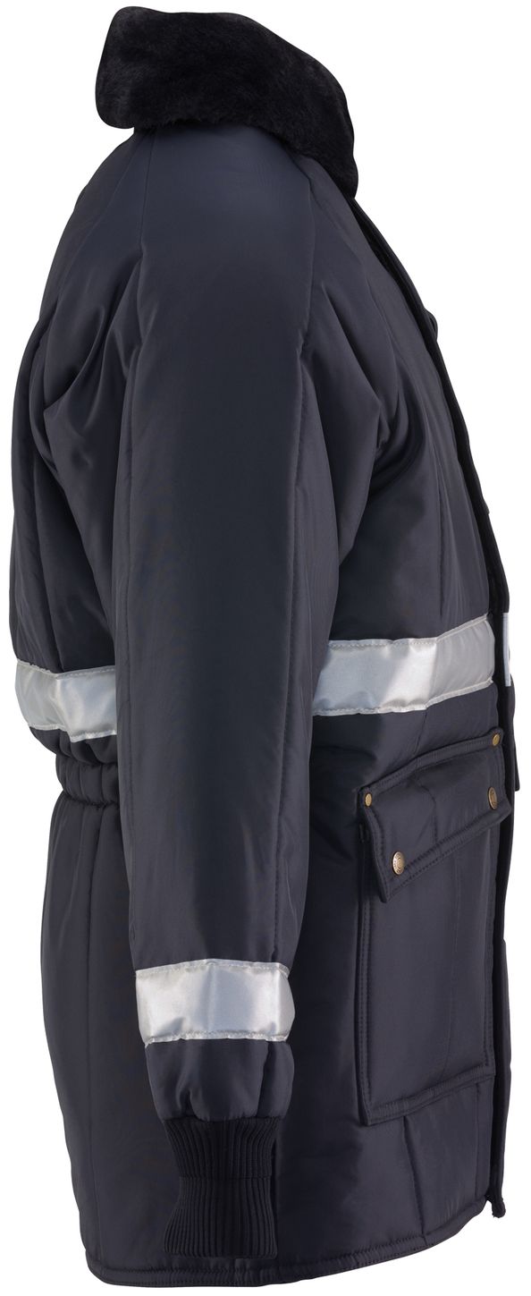 RefrigiWear 0343 Iron-Tuff Siberian Vinter Work Coat With Reflective Tape Right