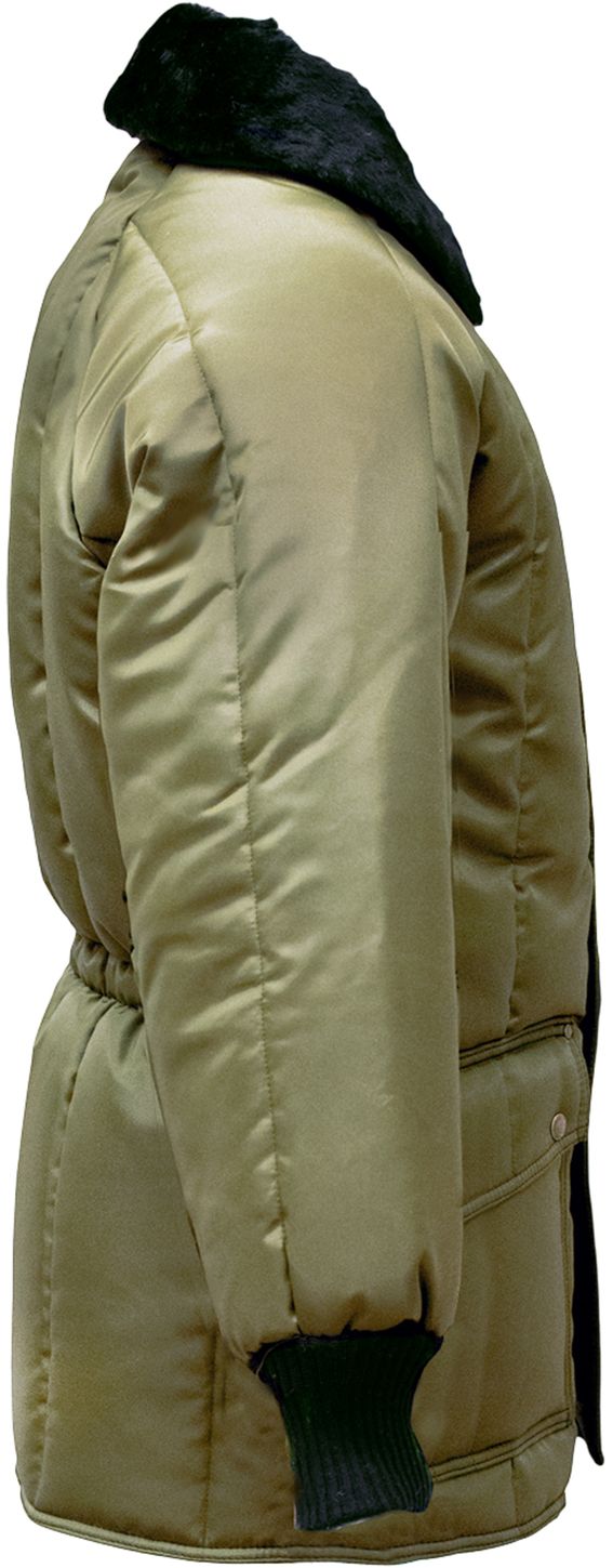 RefrigiWear 0358 Iron-Tuff Siberian Winter Work Coat Sage Right
