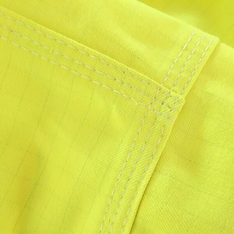 NASCO Rampart FR 8503JFY Arc Flash Fire Breathable Jacket Fluorescent Yellow  3 Needle Seam Rampart