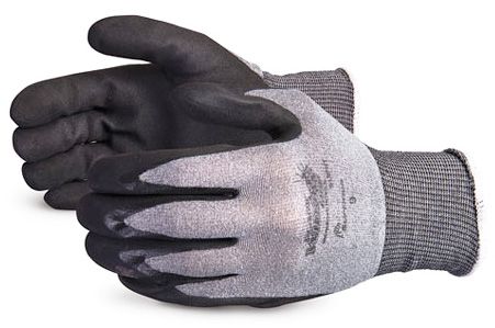 Oil Resistant Nitrile Coated Safety Gloves Superior S13PNT