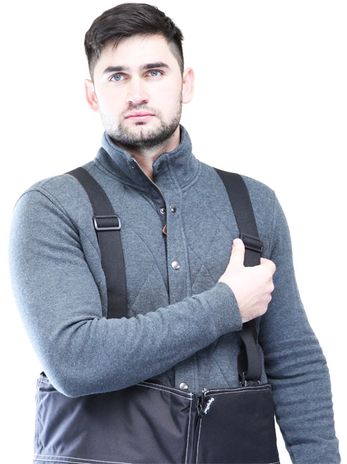 RefrigiWear 8085 ErgoForce Bib Work Overall - Adjustable Straps