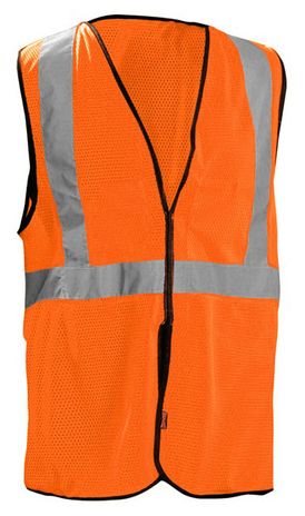 Occunomix ECO-GCB 5-Point Break-Away Mesh Vest Orange Front
