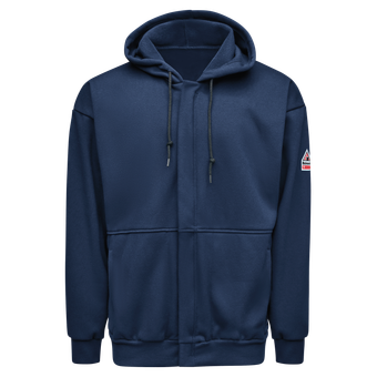 Bulwark-fr-smz8-full-zip-fleece-navy-front