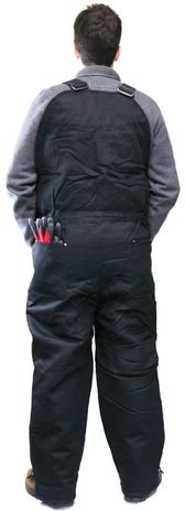 RefrigiWear ComfortGuard High Bib Work Overall 0685 - Back View