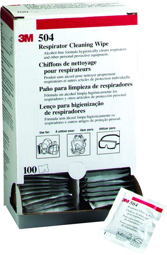 3M 504 Respirator Cleaning Wipes