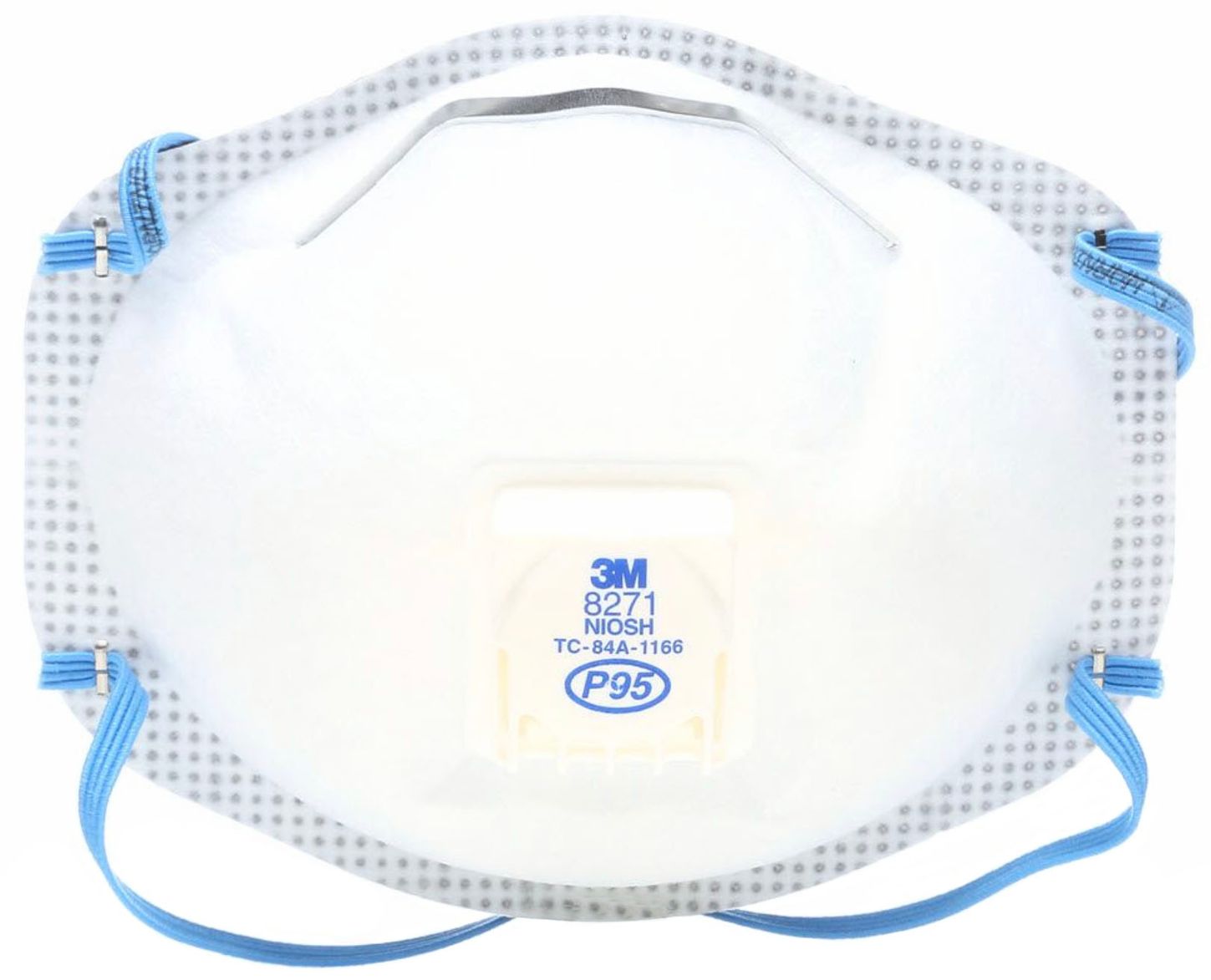 3M Disposable Respirators 8271 - P95 Front