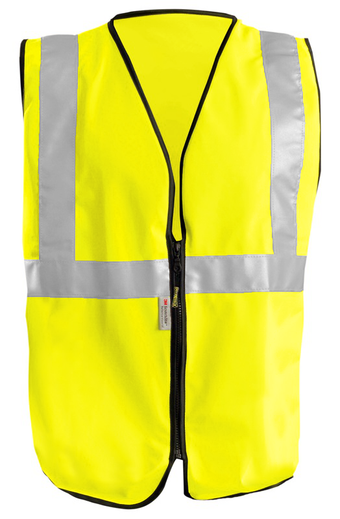 Occunomix OccuLux High Visibility Economy Vest LUX-SSGZ Front